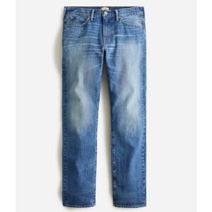 J.Crew 484 Slim-fit Jean Mens 33x30 Blue Three-Year-Wash Denim Straight Zip Fly